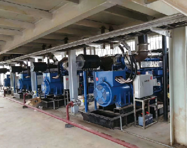 非洲燃?xì)獍l(fā)電項(xiàng)目（玉柴配德科10臺(tái)500KW）