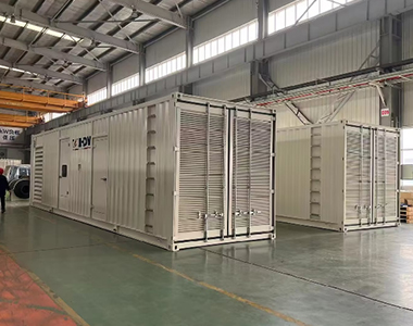 青島華能數(shù)據(jù)中心項(xiàng)目（3臺1600KW/10.5KV高壓發(fā)電機(jī)）