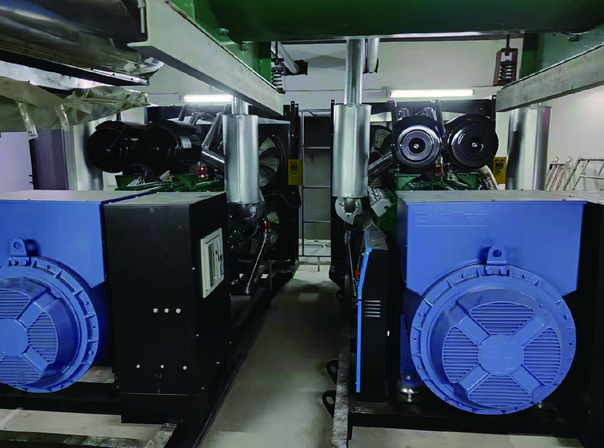 某知名房地產(chǎn)項(xiàng)目（2臺800KW400V低壓發(fā)電機(jī)）